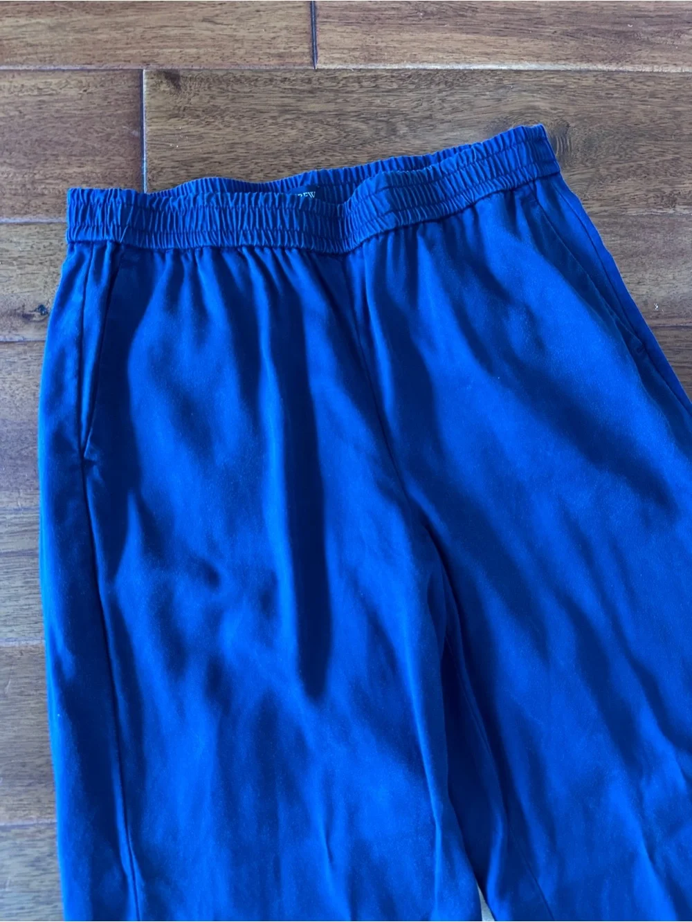 J.Crew Bright Navy Blue Wide Leg Pants